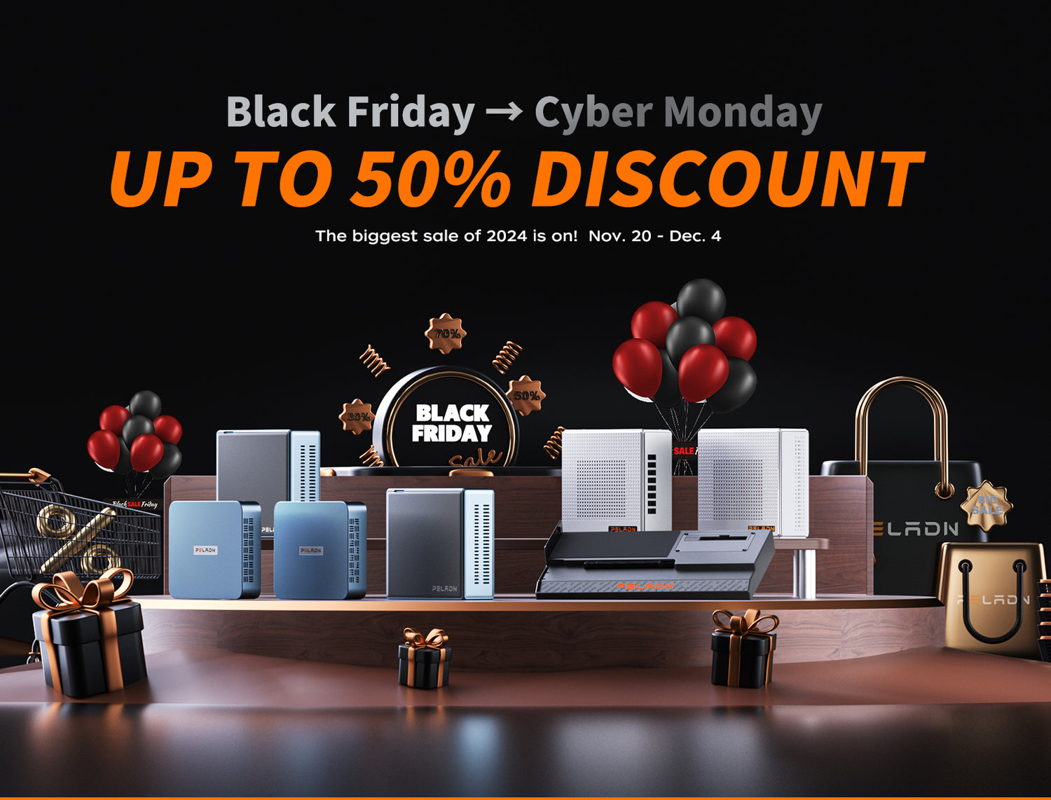Cyber Monday Flash Sale: Double Savings with PELADN Mini PCs and Graphics Cards