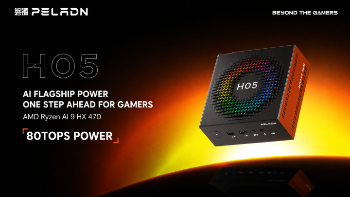 PELADN Unveils the New AI 470: A Next-Generation AI Mini PC Powered by AMD Ryzen™ AI 9 HX 470