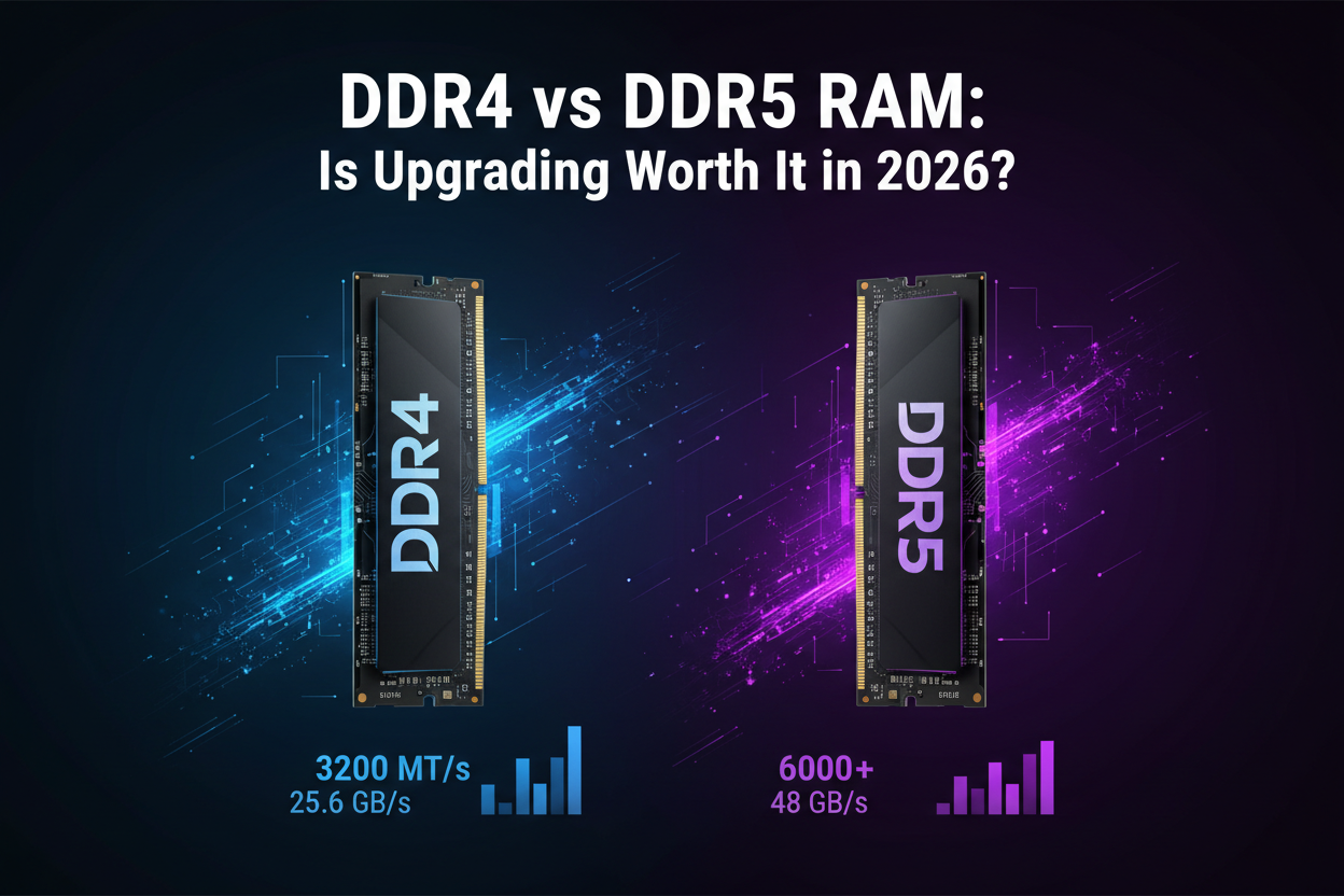 DDR4 vs DDR5 RAM: Is Upgrading Worth It in 2026?