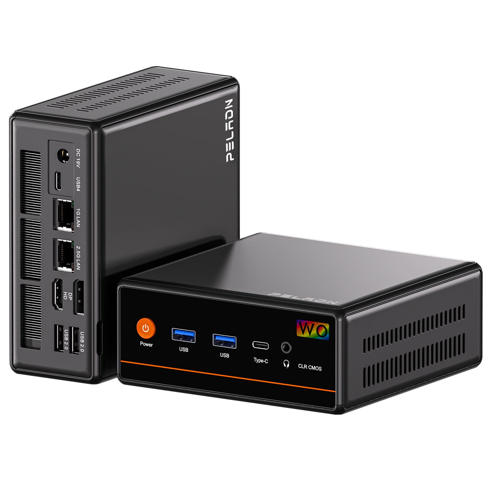 PELADN WO4 Mini PC AMD Ryzen 5 7640HS