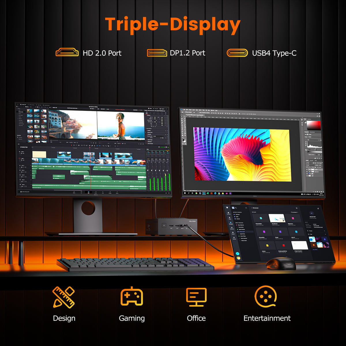PELADN AI 470 Mini PC – AMD Ryzen™ AI 9 HX 470