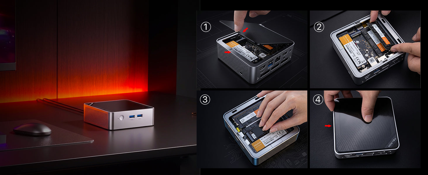 PELADN WO5 AMD 4300U MINI PC