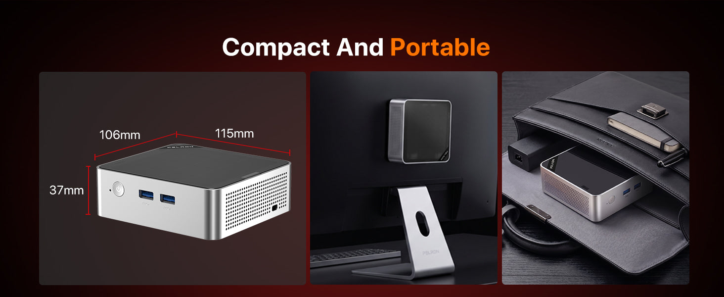 PELADN WO5 AMD 4300U MINI PC