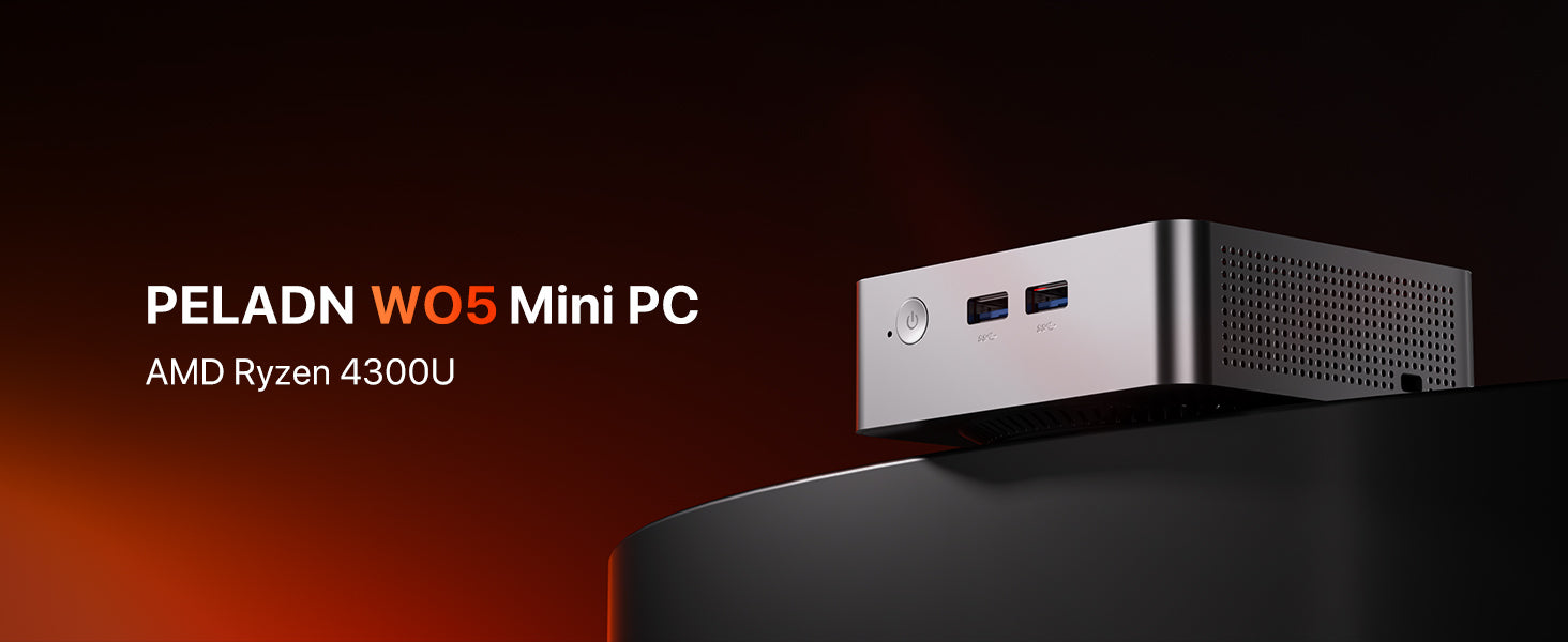 PELADN WO5 AMD 4300U MINI PC