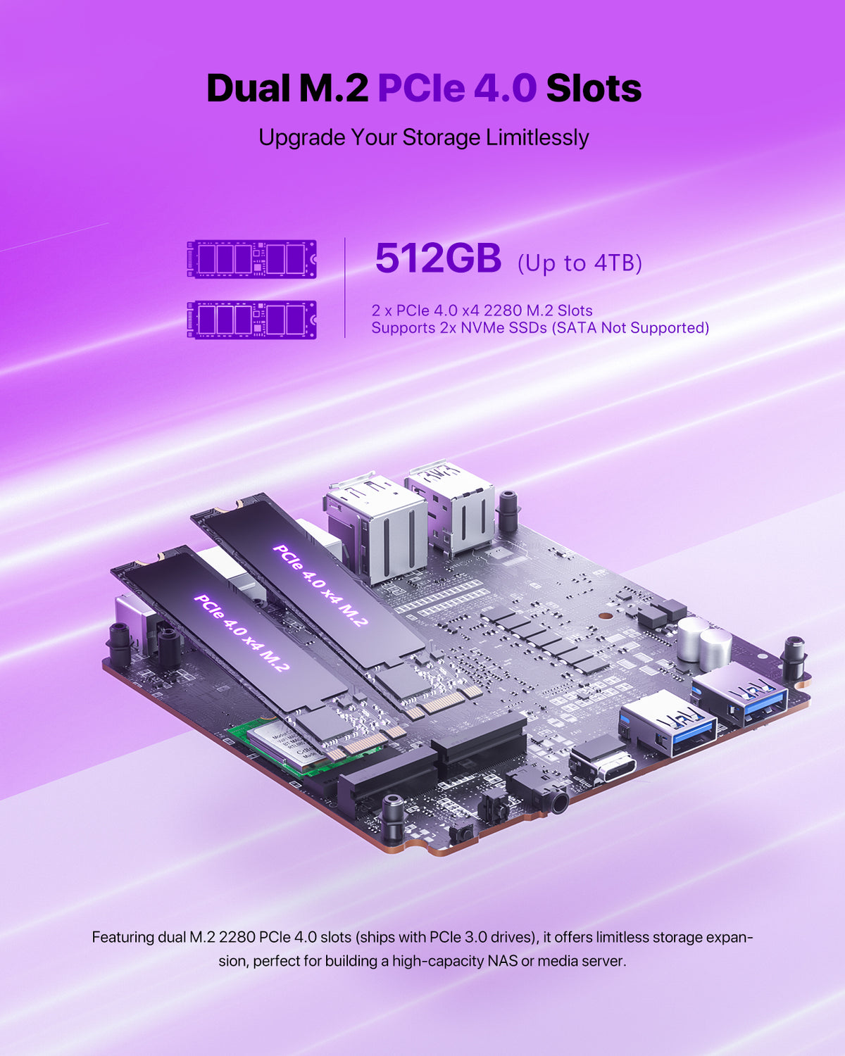 PELADN WO7 Mini PC – AMD Ryzen 5 6600H