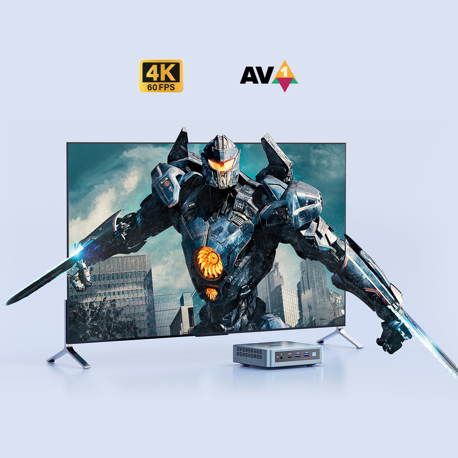 4K Home Entertainment Mini PC