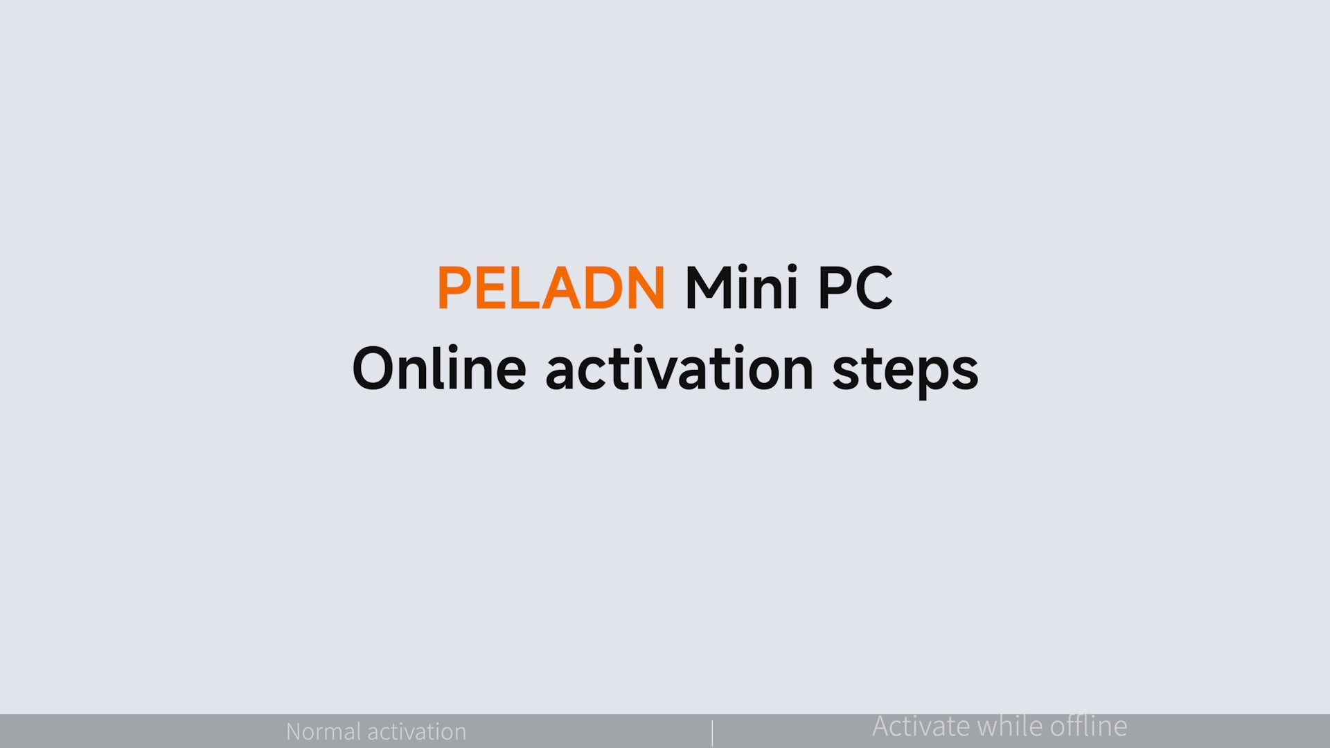 PELADN MINI PC