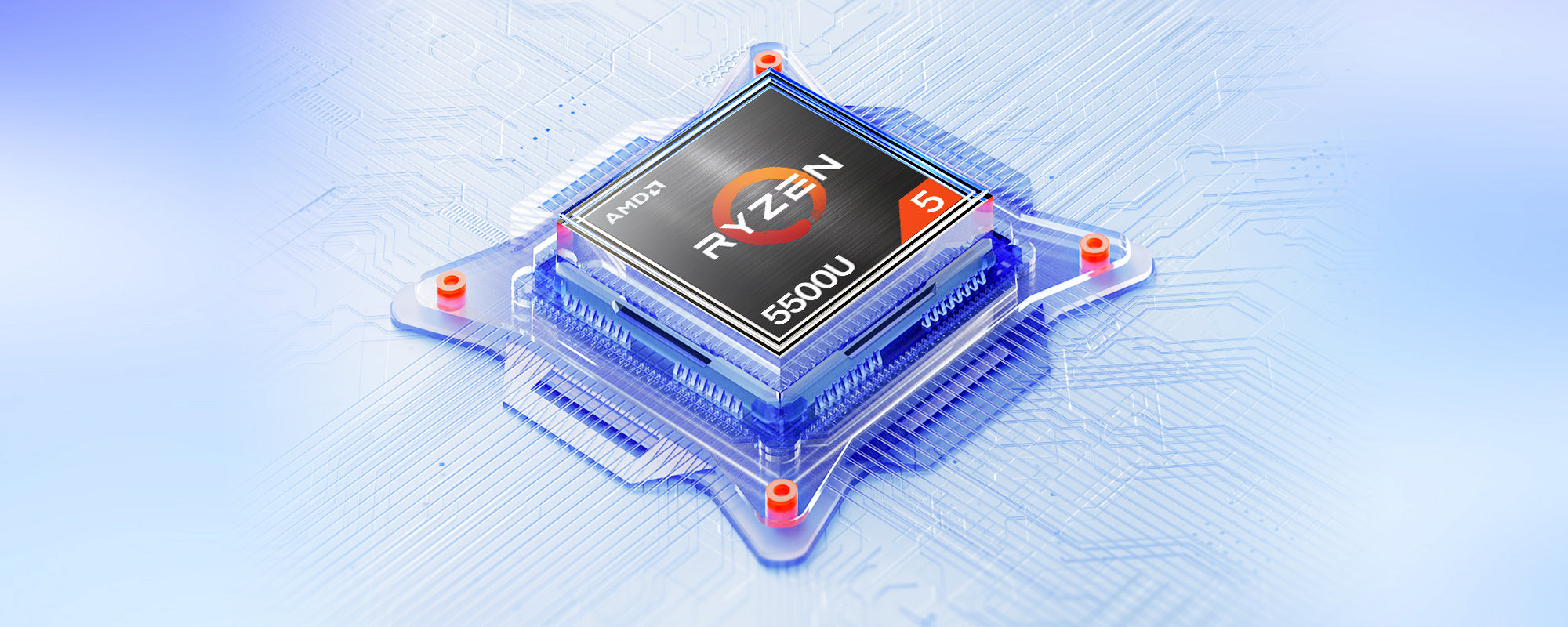 PELADN WO4 Mini PC Ryzen 5 5500U