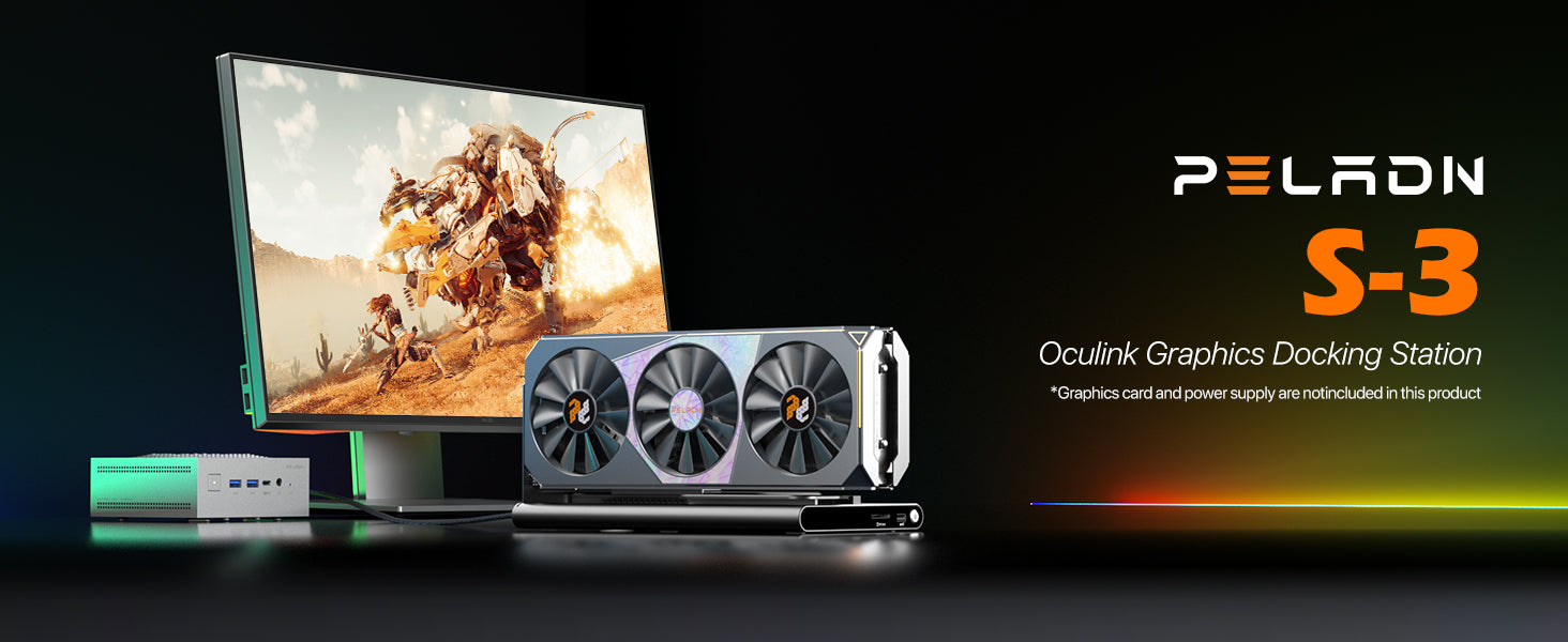 PELADN Link S-3 Thunderbolt 5 eGPU dock