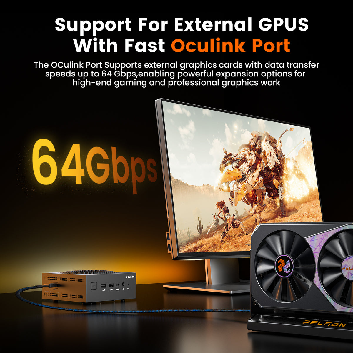 PELADN AI 470 Mini PC – AMD Ryzen™ AI 9 HX 470