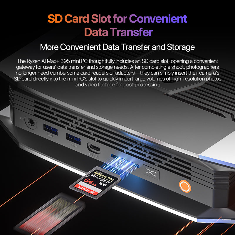 Peladn YO1 Mini PC AMD AI Max+ 395