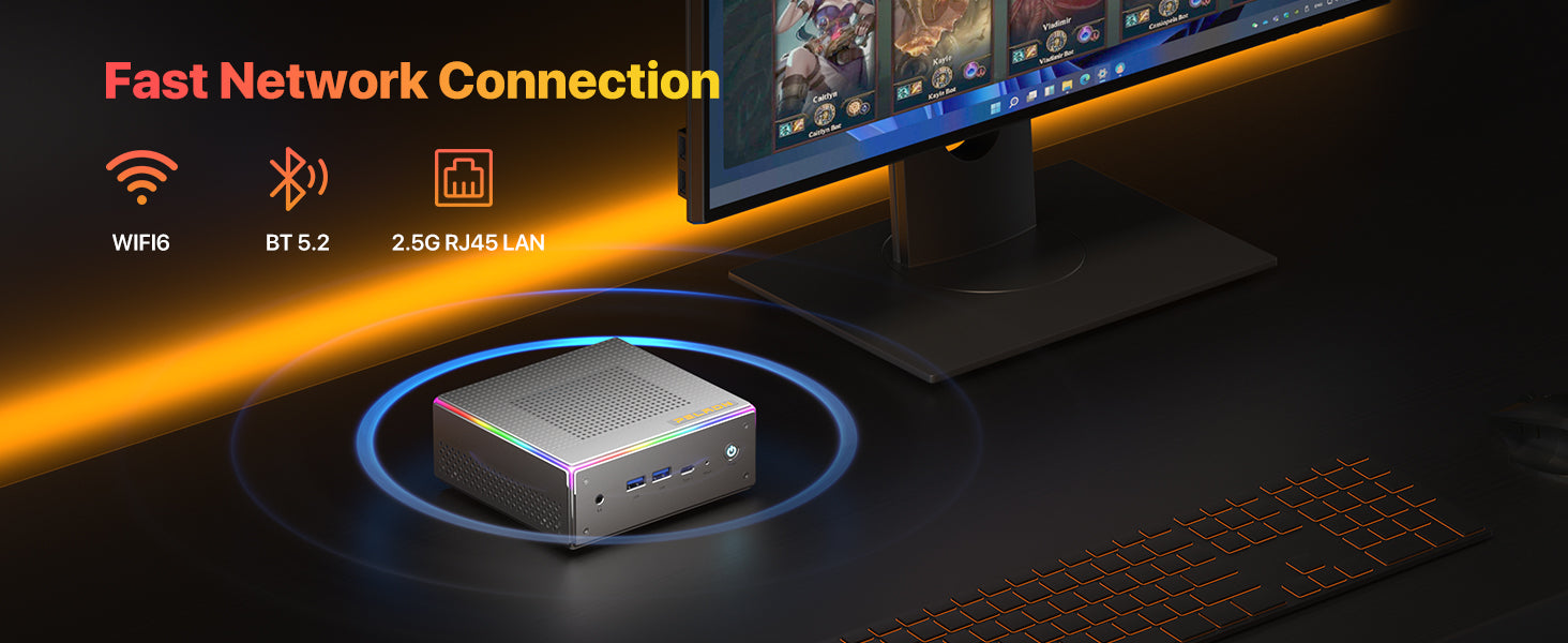 PELADN HA-4 MINI PC AMD RYZEN 9 7940HS