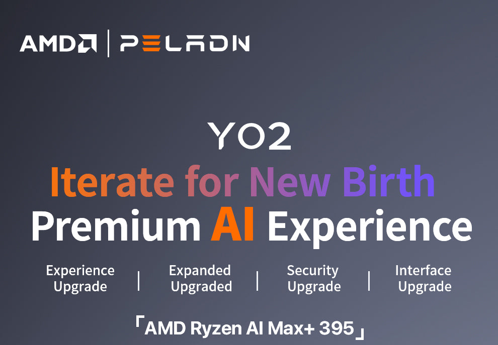 Peladn YO2 AMD Ryzen™ Al Max+ 395 Mini PC